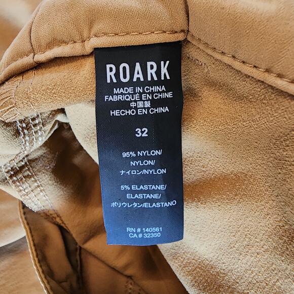 Roark Adventure Performance Drawstring Pants RP281 Golden Khaki Men's 32x30 - Picture 7 of 8